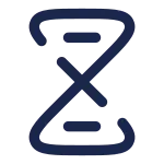 Hourglass Line SVG Icon